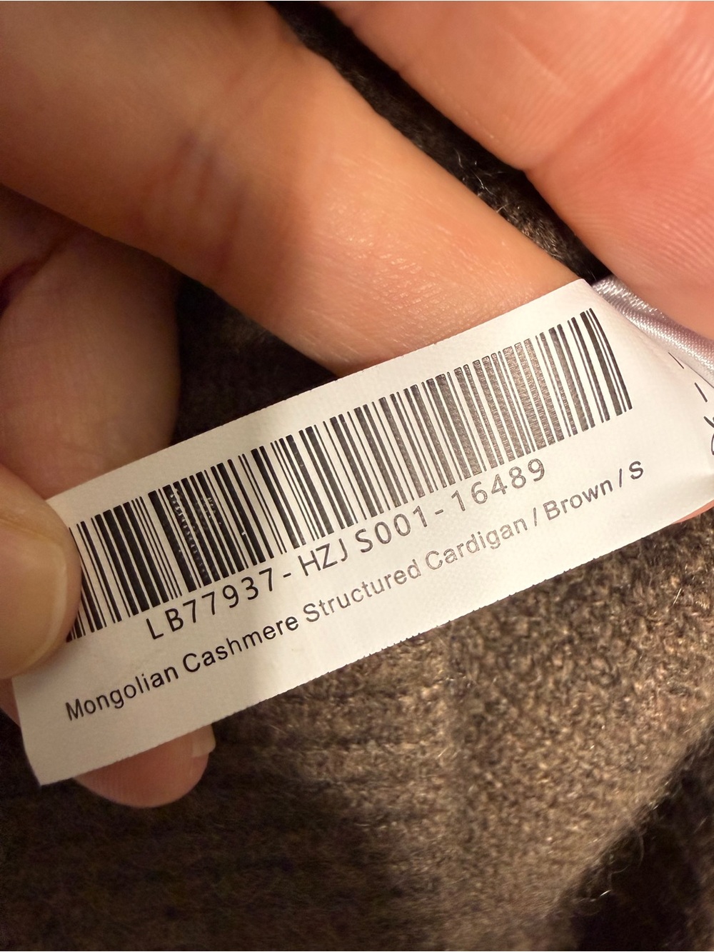 Quince Mongolian Cashmere Structured Cardigan S - Picture 6 of 7